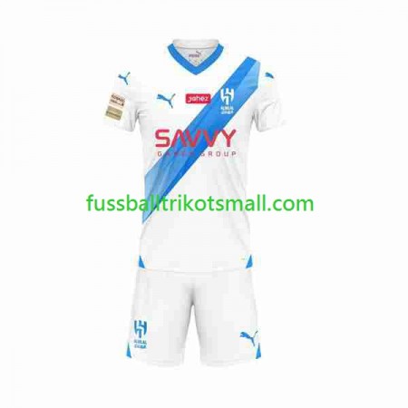 Fußballtrikots Al Hilal Kinder 2023-2024 Kurzarm Auswärts-trikot kaufen